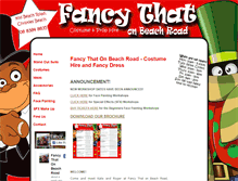 Tablet Screenshot of fancythatonbeachroad.com.au